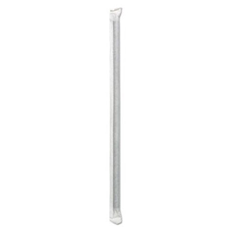Boardwalk Flexible Wrapped Straws, 7 3/4, White, 500/Pack, 20 Packs/Carton