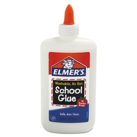 School Glue Stick, 0.77 oz, Applies Purple, Dries Clear, 6/Pack