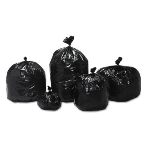 Skilcraft Heavy Duty 33 Gallon Trash Bags, Brown, Low-Density, 1.22 mil, 33  x 39, 125/Box