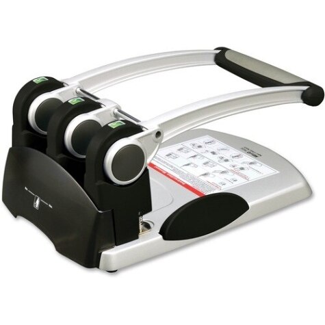 Business Source Heavy-duty 3-hole Punch