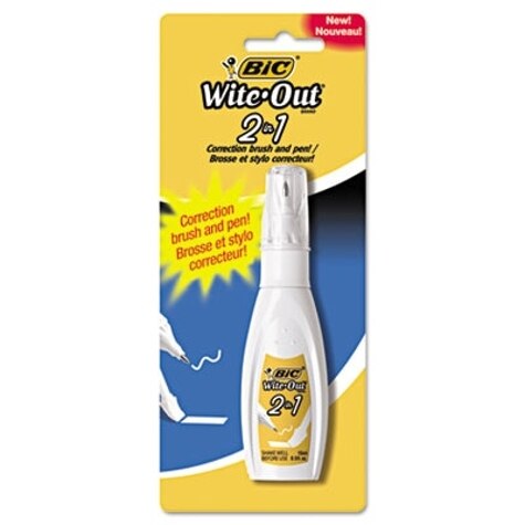 Paper Mate Liquid Paper Fast Dry Correction Fluid 22 ml Bottle White Dozen