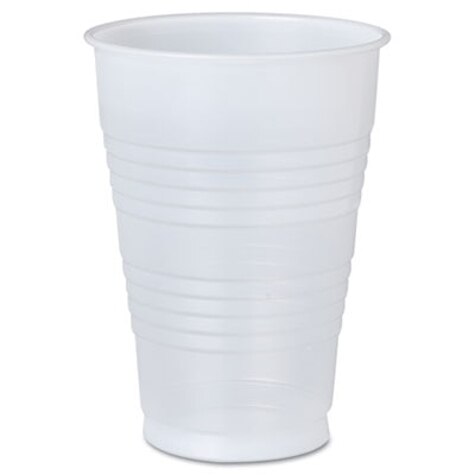 Solo Cup Single-Sided Poly Paper Hot Cups 12 oz. White