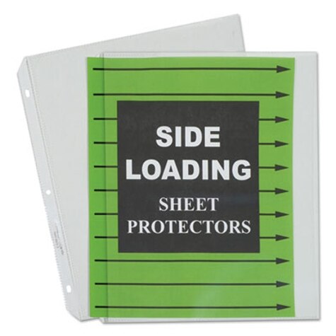 Standard Sheet Protector, Standard, 8.5 x 11, Clear, Non-Glare