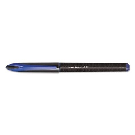 uniball 207 Retractable Fraud Prevention Gel Pens, Bold Point, 1.0 mm,  Translucent Gray Barrel, Blue Ink, Pack Of 12
