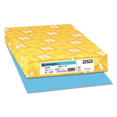 Astrobrights 30% Recycled Bright Color Paper, 8.5x11, 24 Lb