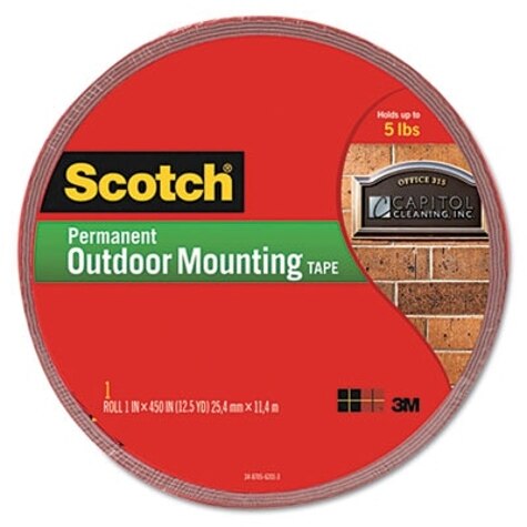 Scotch 114 Mounting Tape 1in x 50in