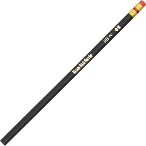 Paper Mate 2254 Mirado Black Warrior Woodcase Pencil, HB #2, Black Matte  Barrel, Dozen 