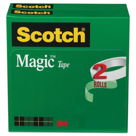 Scotch Magic Invisible Tape - 0.75 Width X 25 Ft