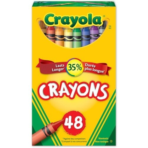Crayola Bulk Crayons, Yellow, 12/Box (52-0836-034)