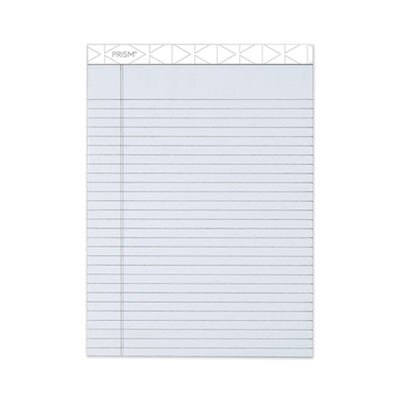 Second Nature Recycled Ruled Pads, Wide/Legal Rule, 50 White 8.5 X 11.75  Sheets, Dozen