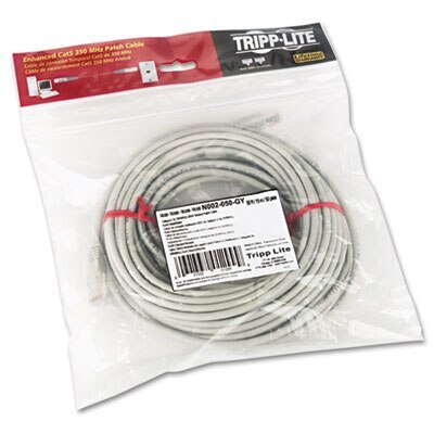 Tripp Lite 25ft Cat6 Gigabit Snagless Molded Patch Cable RJ45 M/M Black 25'  - patch cable - 25 ft - black - N201-025-BK - Cat 6 Cables 