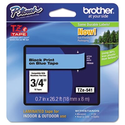 DYMO 18771 LT Iron-On Fabric Labels, 1/2-Inch x 6.5-Foot Roll, Black Print  on White, Iron On, for LetraTag Printers