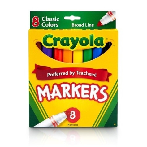Crayola Silly Scents Washable Markers Conical Tip Assorted Ink