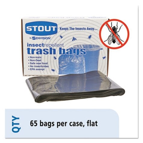 55 Gal. 38 In. X 58 In. 0.88 Mil. Clear Low-Density Trash Bags (100-Case)