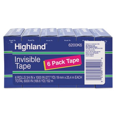 Scotch Shipping Packaging Tape 4-Pack 70.83-ft x 0.75-in Multipurpose Tape  in the Multipurpose Tape department at