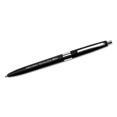 SKILCRAFT Recycled Retractable Ballpoint Pen as 1 Dozen for sale online 